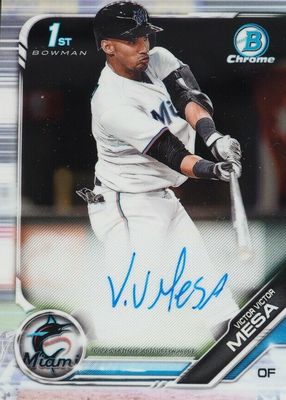 2019 Bowman #CPA-VVM Chrome Prospect Auto (1st)