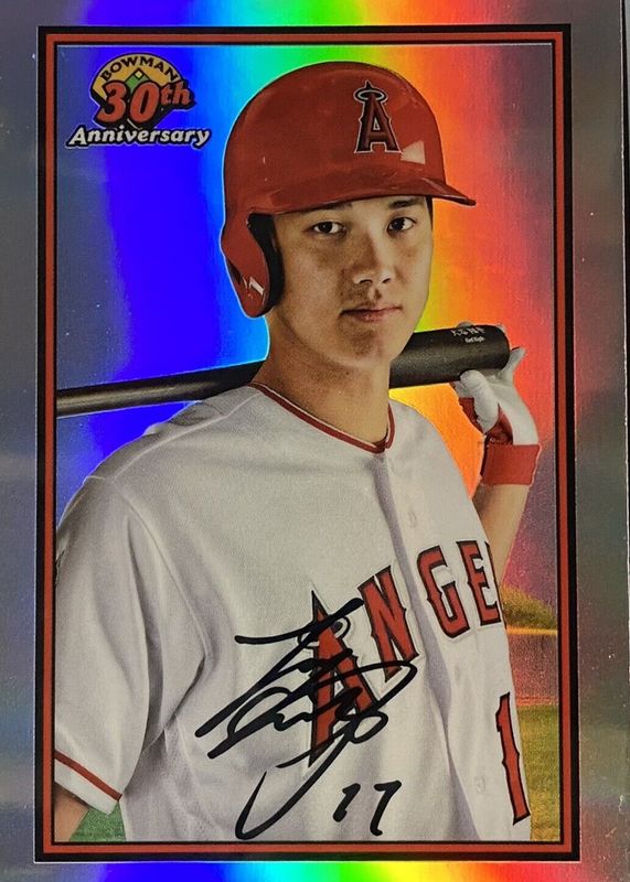 Shohei Ohtani 2019 Bowman #B30-SO 30th Anniversary Chrome PSA 10