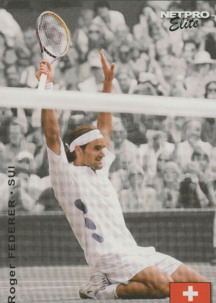 Roger Federer 2003 NetPro Elite #E3 Event Edition (White