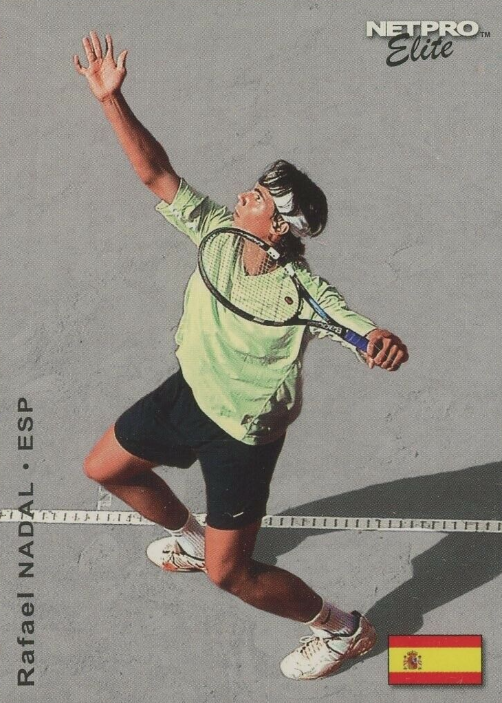 2003 NETPRO Rafael Nadal ルーキーカード Amazon.com: Rafael Nadal Tennis Rookie Card 2003 Netpro #27