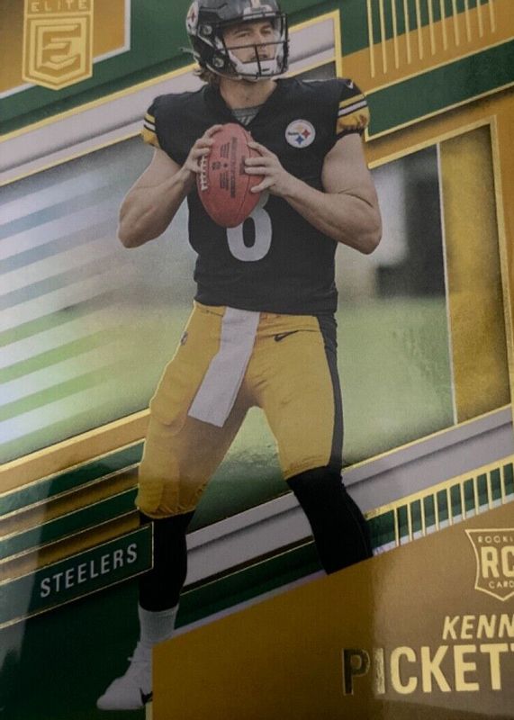 Kenny Pickett 2022 Elite #101 Green Rookie RAW