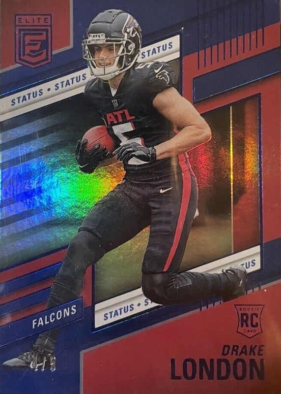 Drake London 2022 Elite #120 Status (/5) Rookie RAW