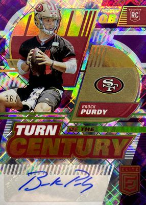 2022 Elite #TC-70 Turn of the Century Autographs - Purple /49