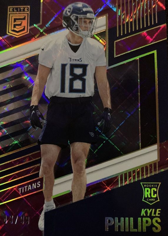 Kyle Philips 2022 Elite #170 Purple /99 Rookie RAW