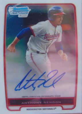 2012 Bowman #BCP88 Chrome Prospect Auto (1st)