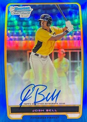 2012 Bowman #BCP79 Chrome Prospect Auto - Blue Refractor /150 (1st)