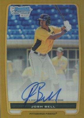 2012 Bowman #BCP79 Chrome Prospect Auto - Gold Refractor /50 (1st)