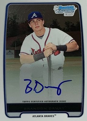 2012 Bowman #BCP18 Chrome Prospect Auto (1st)