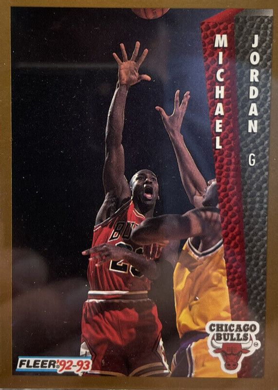 Michael Jordan 1992 Fleer #32 Base