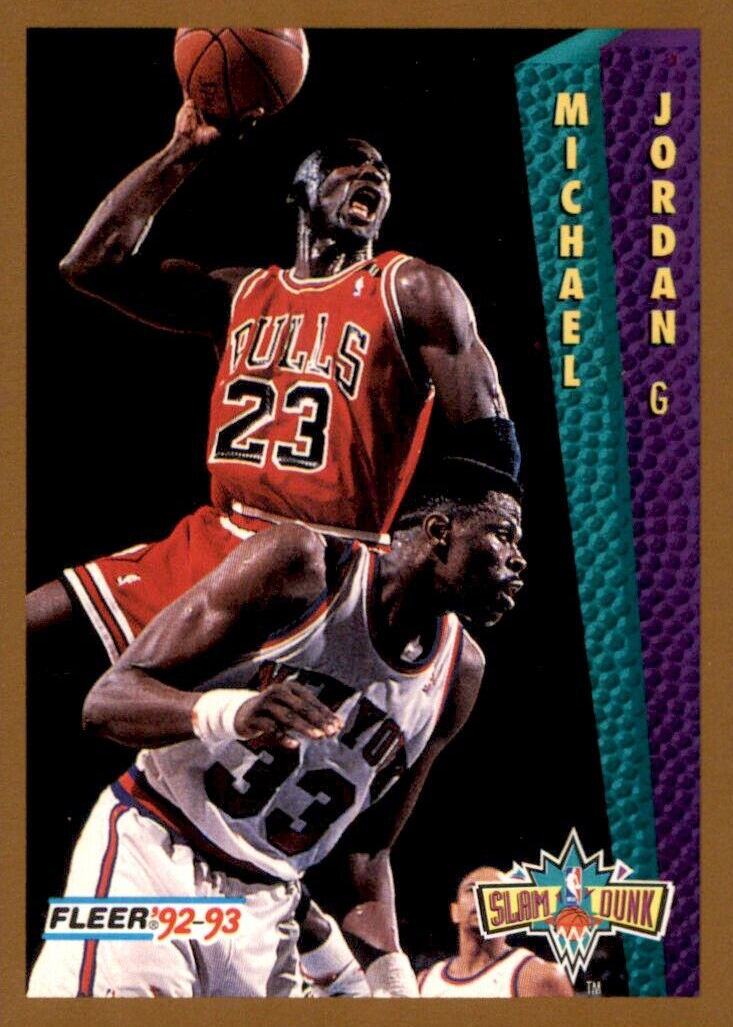 Michael Jordan 1992 Fleer #273 Slam Dunk Price Guide - Sports Card