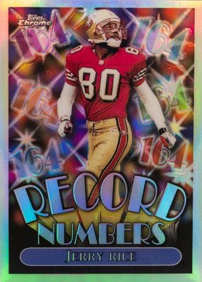1999 Topps Chrome #RN8 Record Numbers - Refractor