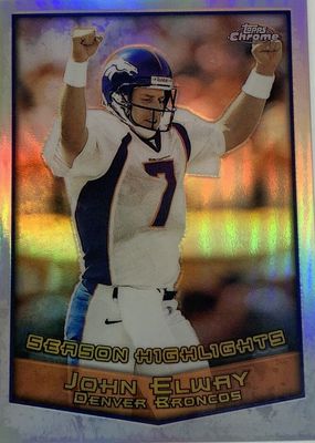 1999 Topps Chrome #127 Season Highlights - Refractor