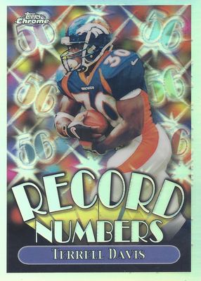 1999 Topps Chrome #RN2 Record Numbers - Refractor