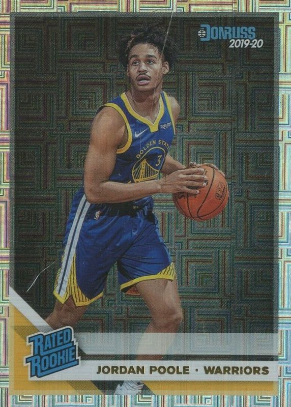 Jordan Poole 2019 Donruss #226 Infinite Rookie PSA 10