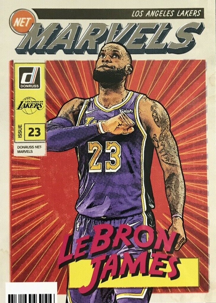 【D31】 NBA カード LeBron James MARVELS Amazon.com: LEBRON JAMES 2022-23 Donruss Net Marvels #3 NM+-