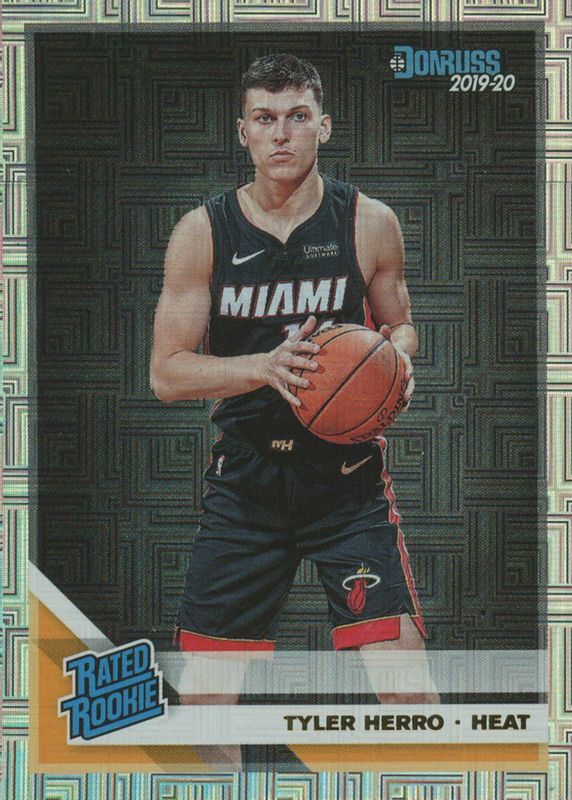 Tyler Herro 2019 Donruss #212 Infinite Rookie PSA 9