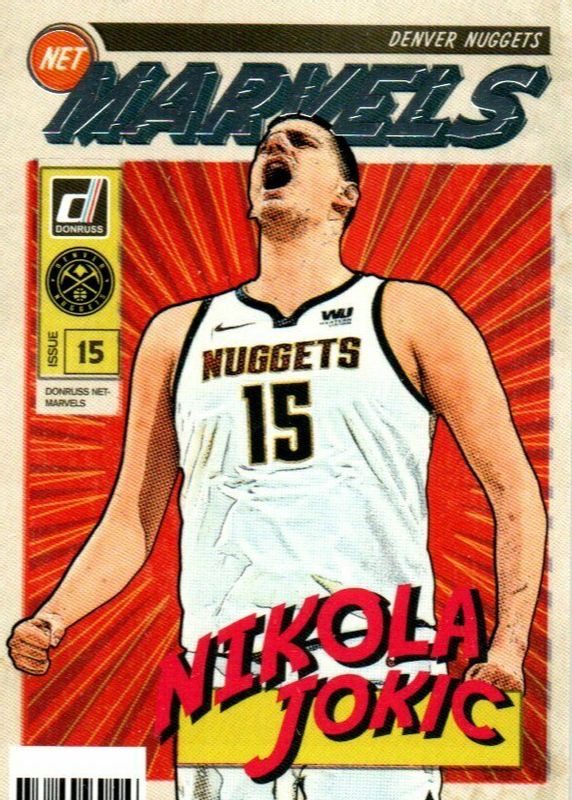 Nikola Jokic 2019 Donruss #1 Net Marvels BGS 9