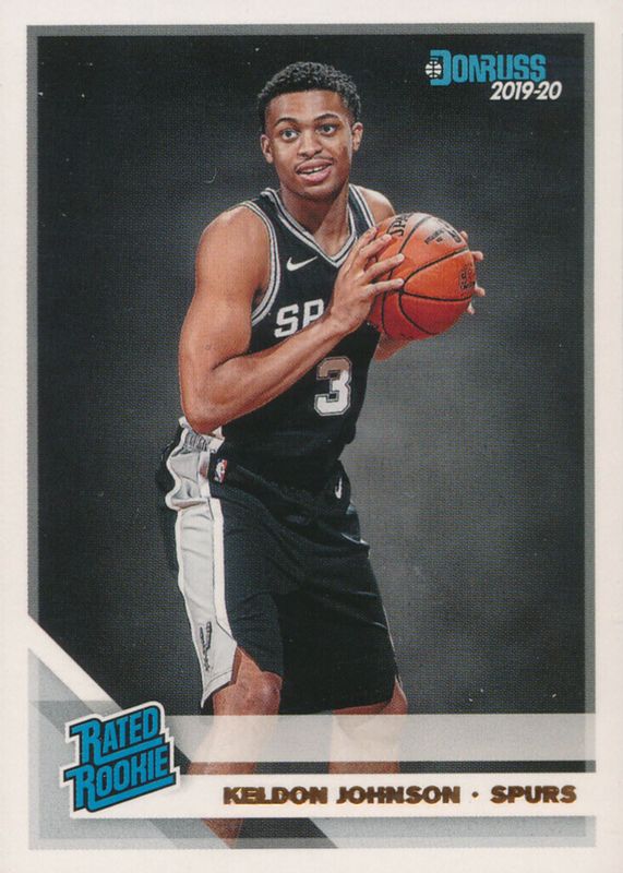 Keldon Johnson 2019 Donruss #227 Base Rookie SGC 10