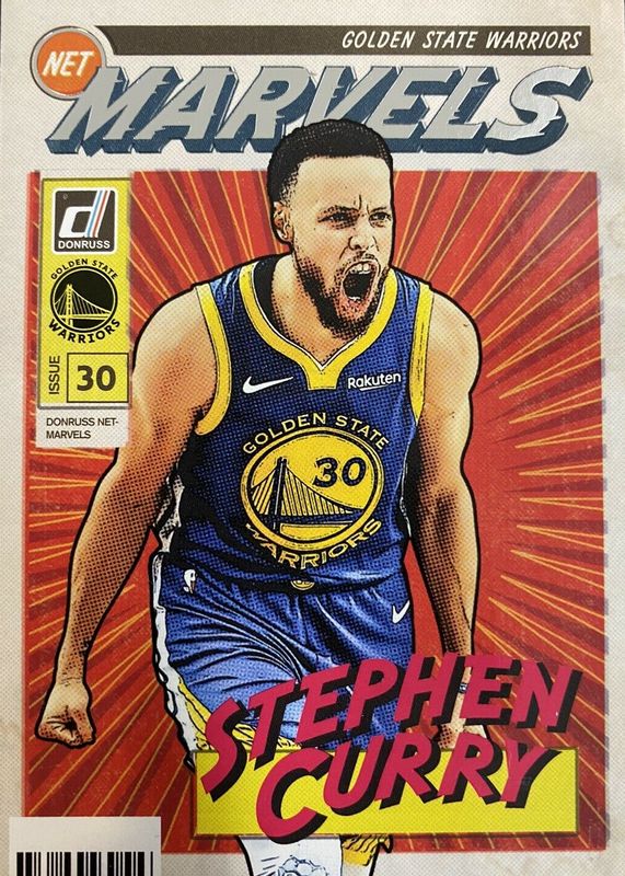 Stephen Curry 2019 Donruss #18 Net Marvels PSA 10