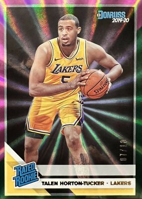 TALEN HORTON-TUCKER Auto ルーキー カード 2023-24 Panini NBA Haunted Hoops Talen Horton-Tucker Spider