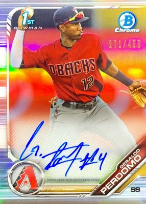 2019 Bowman Chrome #CPA-GP Prospect Auto - Refractor /499 (1st)