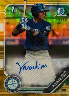 2019 Bowman Chrome #CPA-NM Prospect Auto - Gold Refractor /50 (1st)