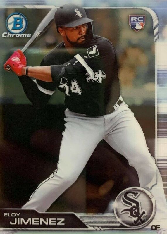 Eloy Jimenez 2019 Bowman Chrome #81 Base Rookie SGC 9.5