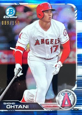 2019 Bowman Chrome #50 Blue Refractor /150