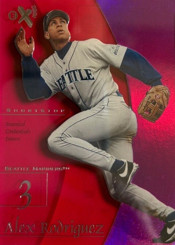 Alex Rodriguez 1998 SkyBox E-X2001 #1 Essential Credentials Future (/100) RAW