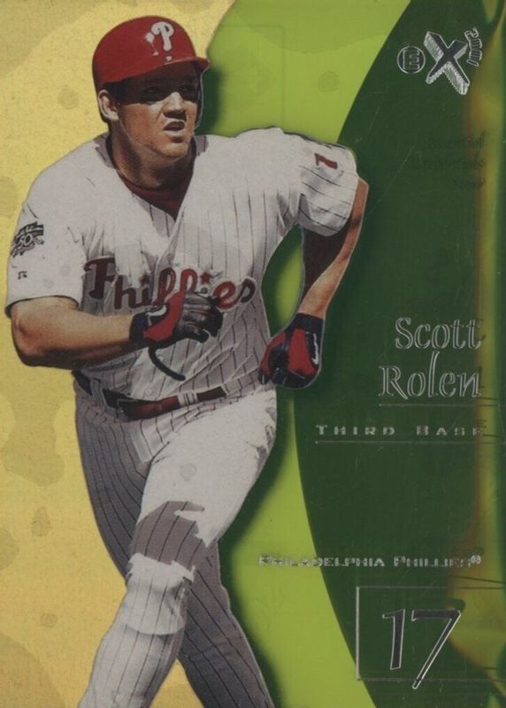 Scott Rolen 1998 SkyBox E-X2001 #97 Essential Credentials Now (/97) SGC 9.5