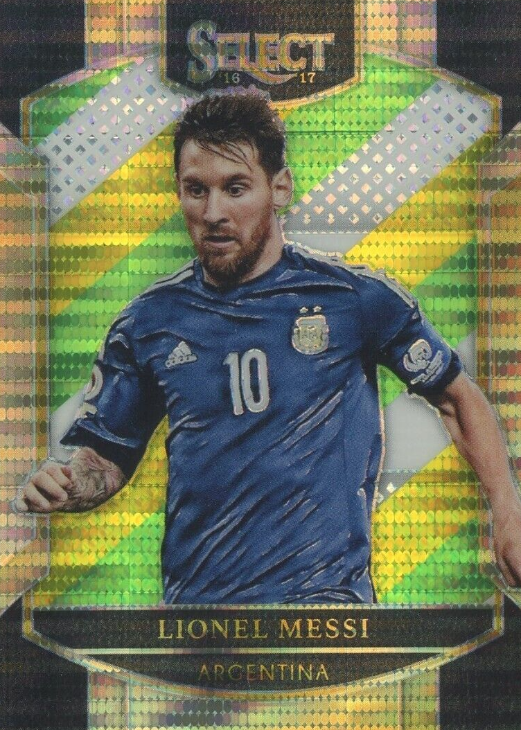 Lionel Messi 2016 Select #2 Terrace Multi-Color Price Guide 