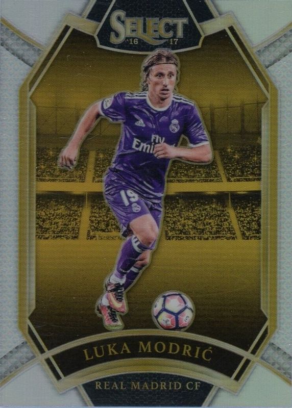 Luka Modric 2016 Select #263 Field Level Silver RAW