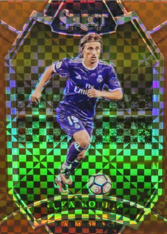 Luka Modric 2016 Select #263 Field Level Copper /49 BGS 9.5