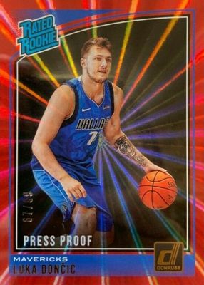 2018 Donruss #177 Press Proof Red Laser /99