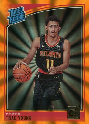 2018 Donruss #198 Orange Laser