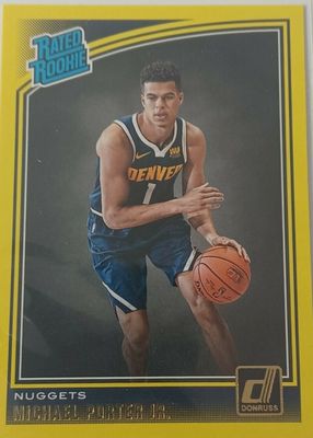 2018 Donruss #182 Yellow Flood
