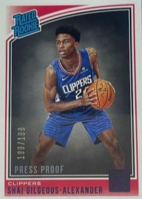 2018 Donruss #162 Press Proof Purple /199