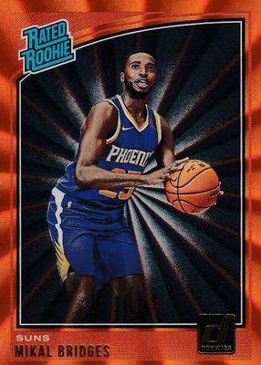 2018 Donruss #200 Orange Laser