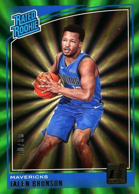 2018 Donruss #179 Green Laser /99