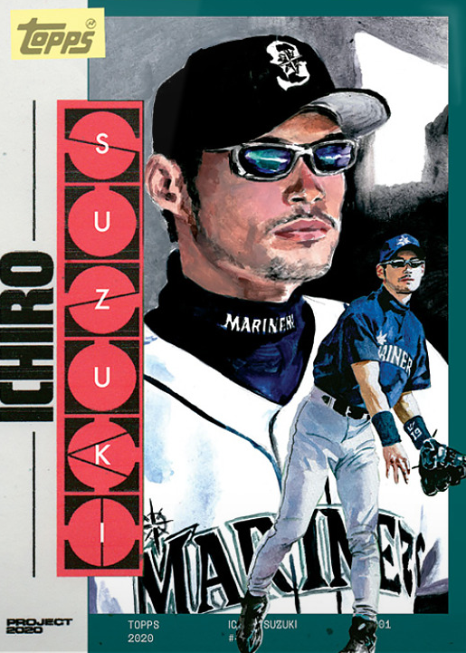 Ichiro Suzuki 2020 Topps Project by Jacob Rochester /3652 Price