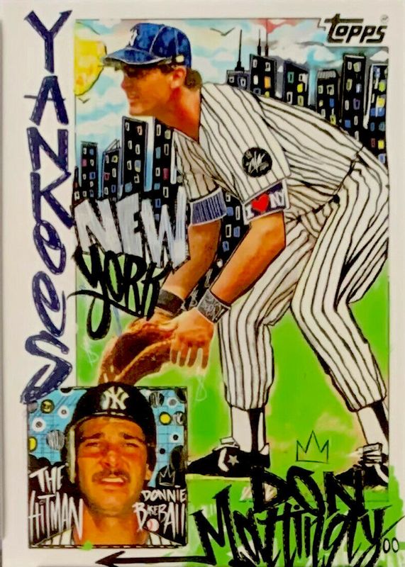 Don Mattingly 2020 Topps Project by King Saladeen /2763 RAW