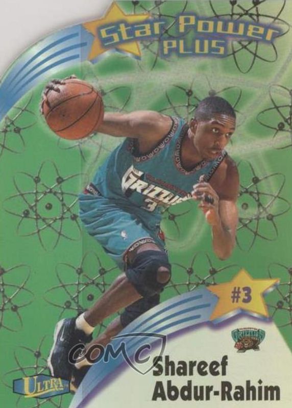 Shareef Abdur-Rahim 1997 Fleer Ultra #9-SPP Star Power Plus PSA 10