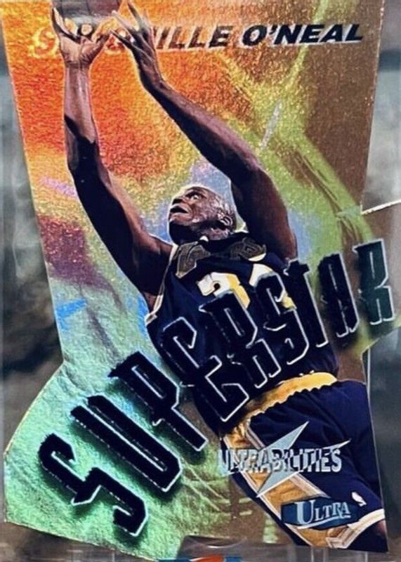 Shaquille O'Neal 1997 Fleer Ultra #4-SS Ultrabilities Superstar SGC 8