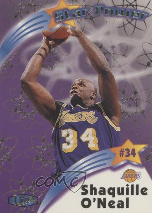 Shaquille O'Neal 1997 Fleer Ultra #4-SP Star Power Price Guide