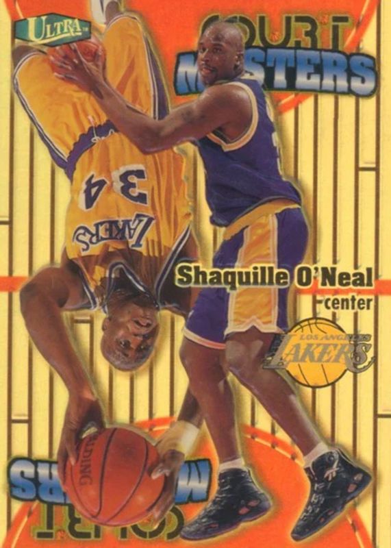 Shaquille O'Neal 1997 Fleer Ultra #4-CM Court Masters PSA 9