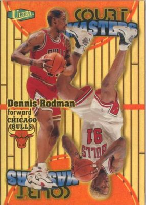 Dennis Rodman 1997 Metal Universe #107 Precious Metal Gems