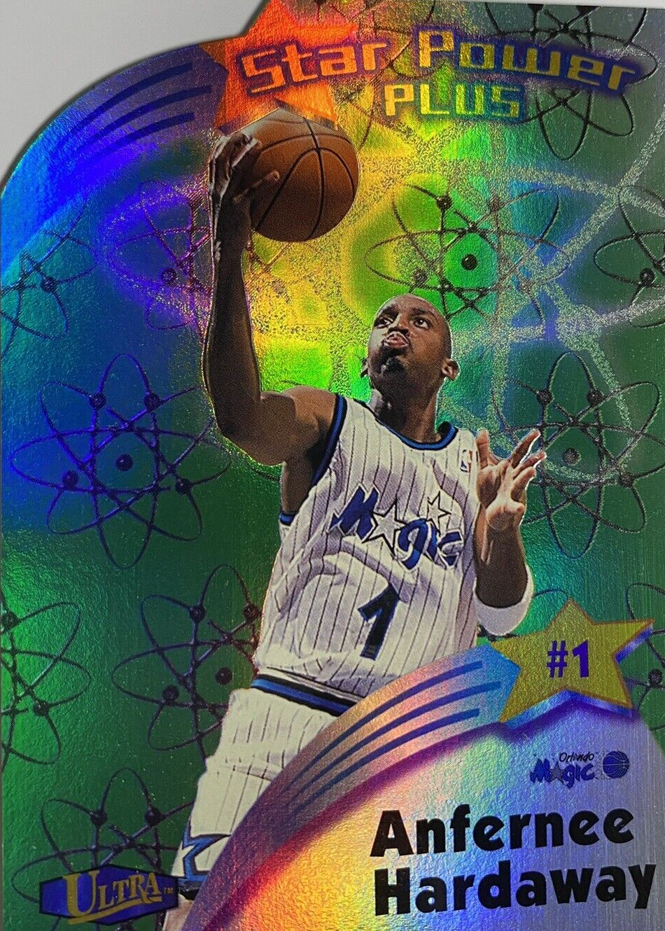 Anfernee Hardaway 1997 Fleer Ultra #7-SPP Star Power Plus Price