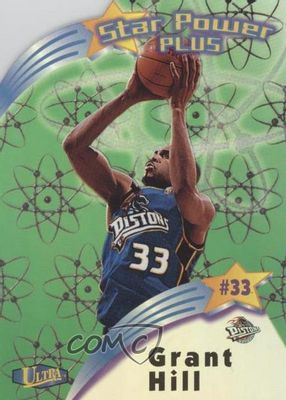その他 Topps Finest Refractor Grant Hill /289 Grant Hill 1994 Topps Finest #240 Refractor (No Coating