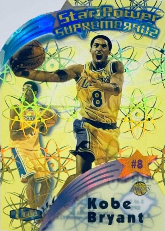 Kobe Bryant 1997 Fleer Ultra #3-SPS Star Power Supreme RAW