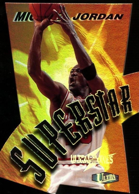 Michael Jordan 1997 Fleer Ultra #1-SS Ultrabilities Superstar BGS 9.5